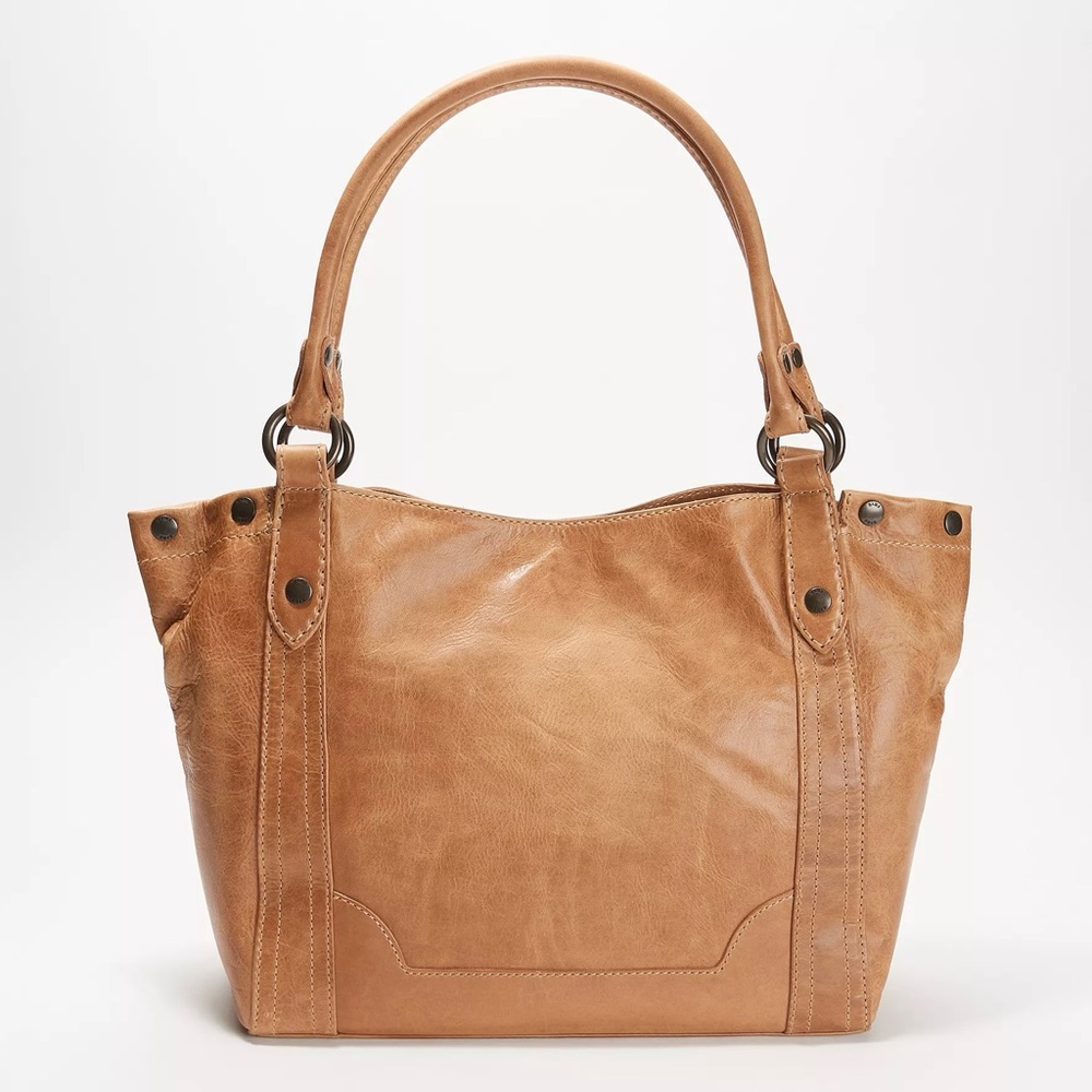 Frye Melissa Tan Leather Tote Bag